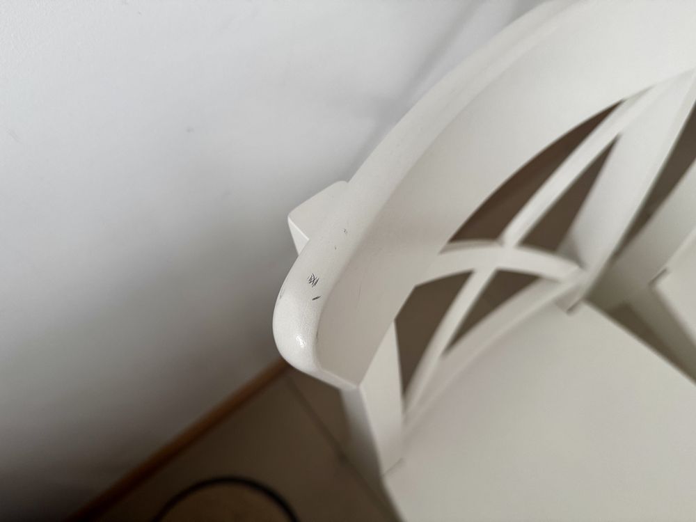 4 Cadeiras brancas IKEA