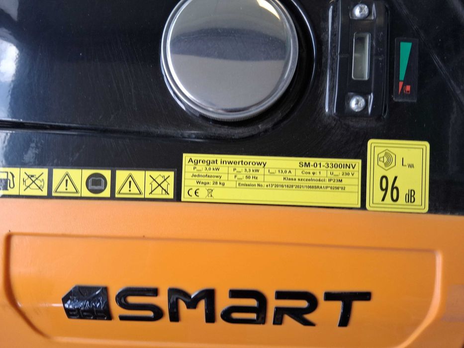 Agregat prądotwórczy SMART365 SM-01-3300INV