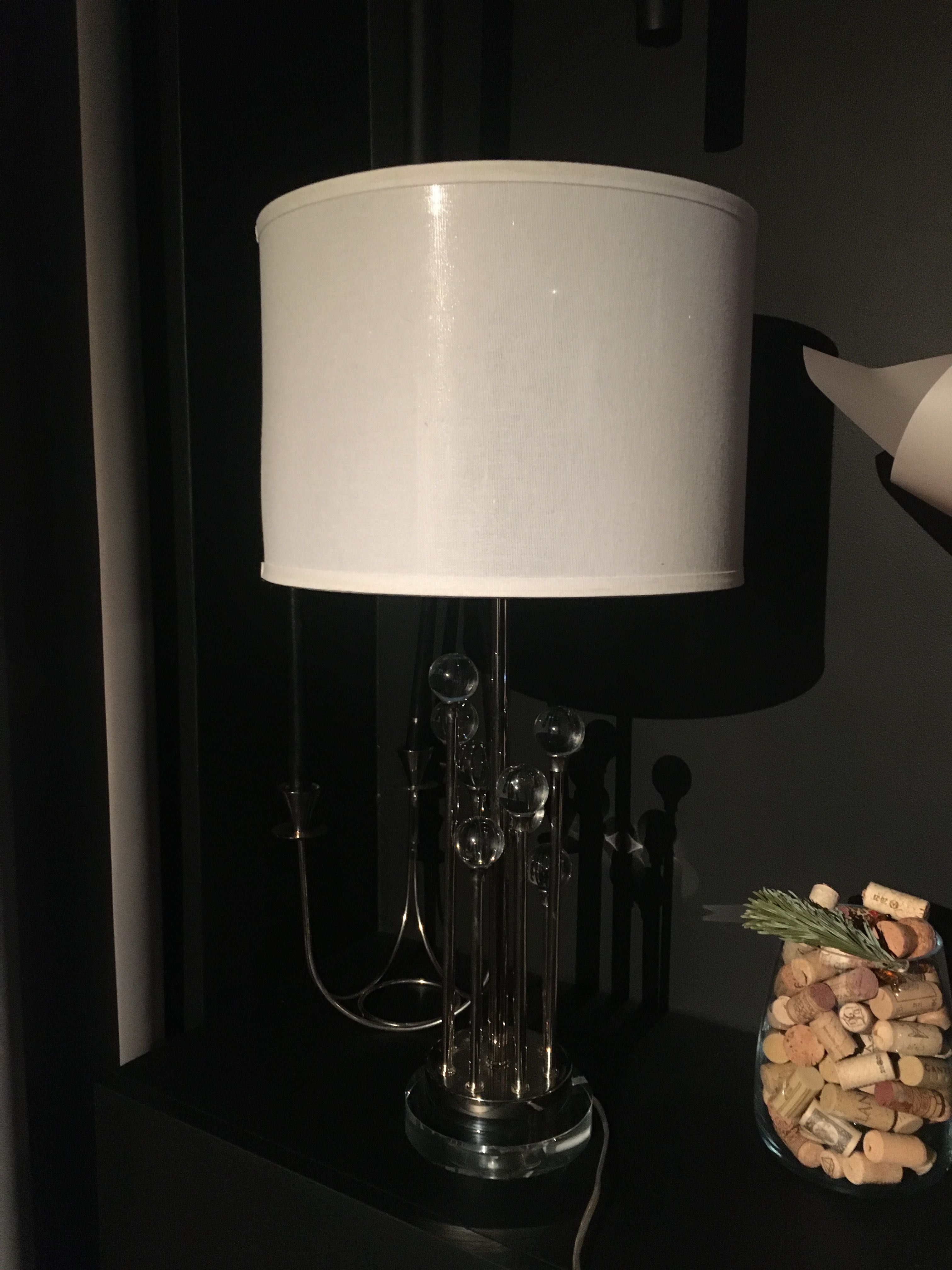 Lampa stojąca glamour 71cm Zara Home