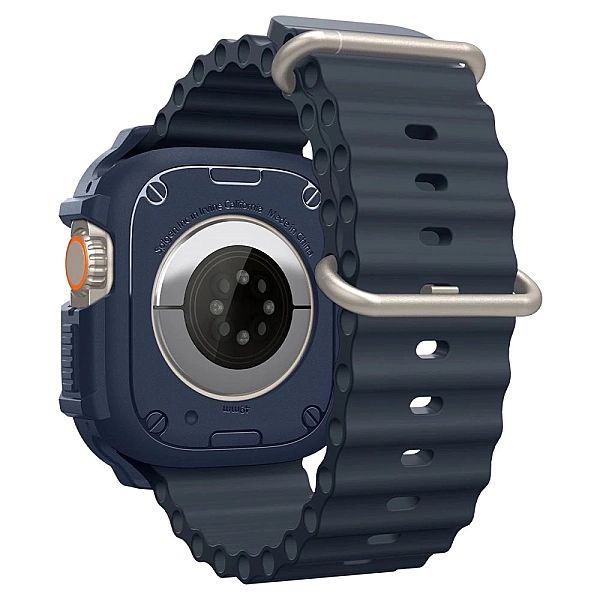 Etui Spigen Rugged Armor na Apple Watch Ultra 1 / 2 (49 mm) - granatow