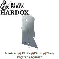 Pierś Duro HARDOX 6920/P części do pługa 2X lepsze niż Borowe
