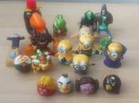 Zestaw figurek Minionki, Angry Birds, inne