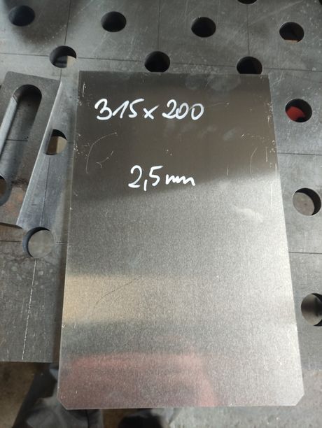 Blacha aluminiowa formatka 315x200x2.5
