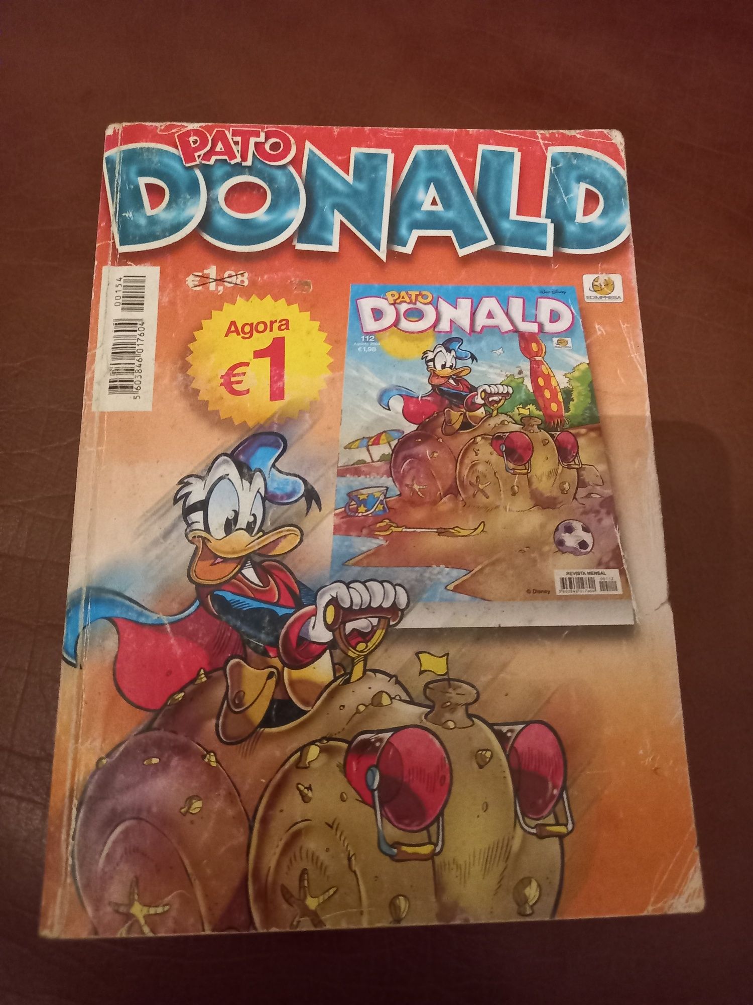 Banda desenhada pato donald