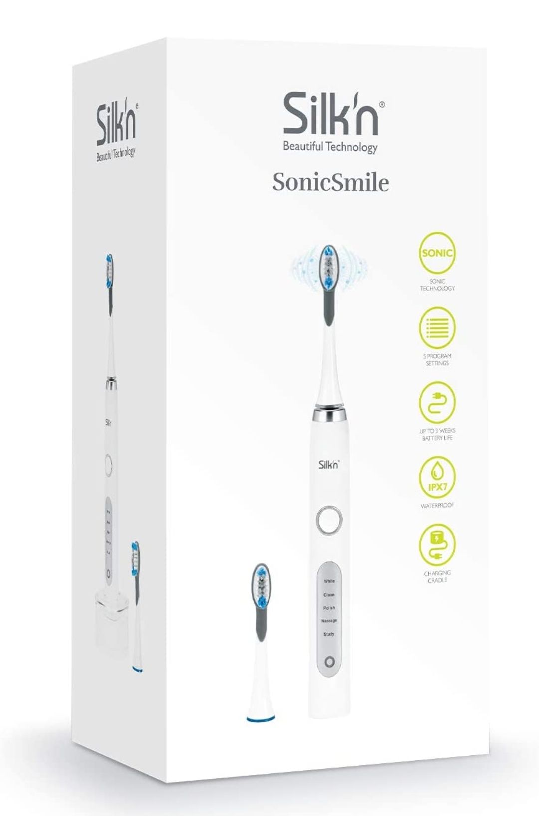 escova de dentes elétrica com tecnologia sónica