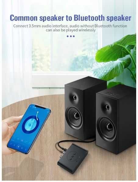 Receptor de audio Bluetooth 5.0