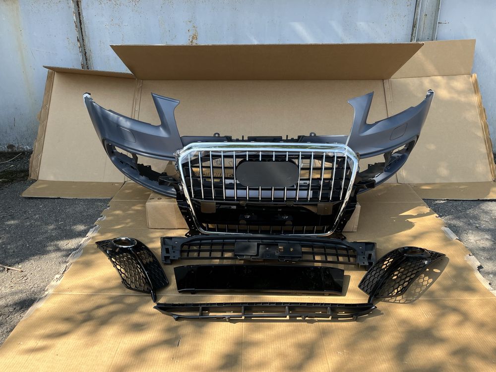 Бампер, бампер передній Audi SQ5 Q5 S-line 2013 2014 2015 2016