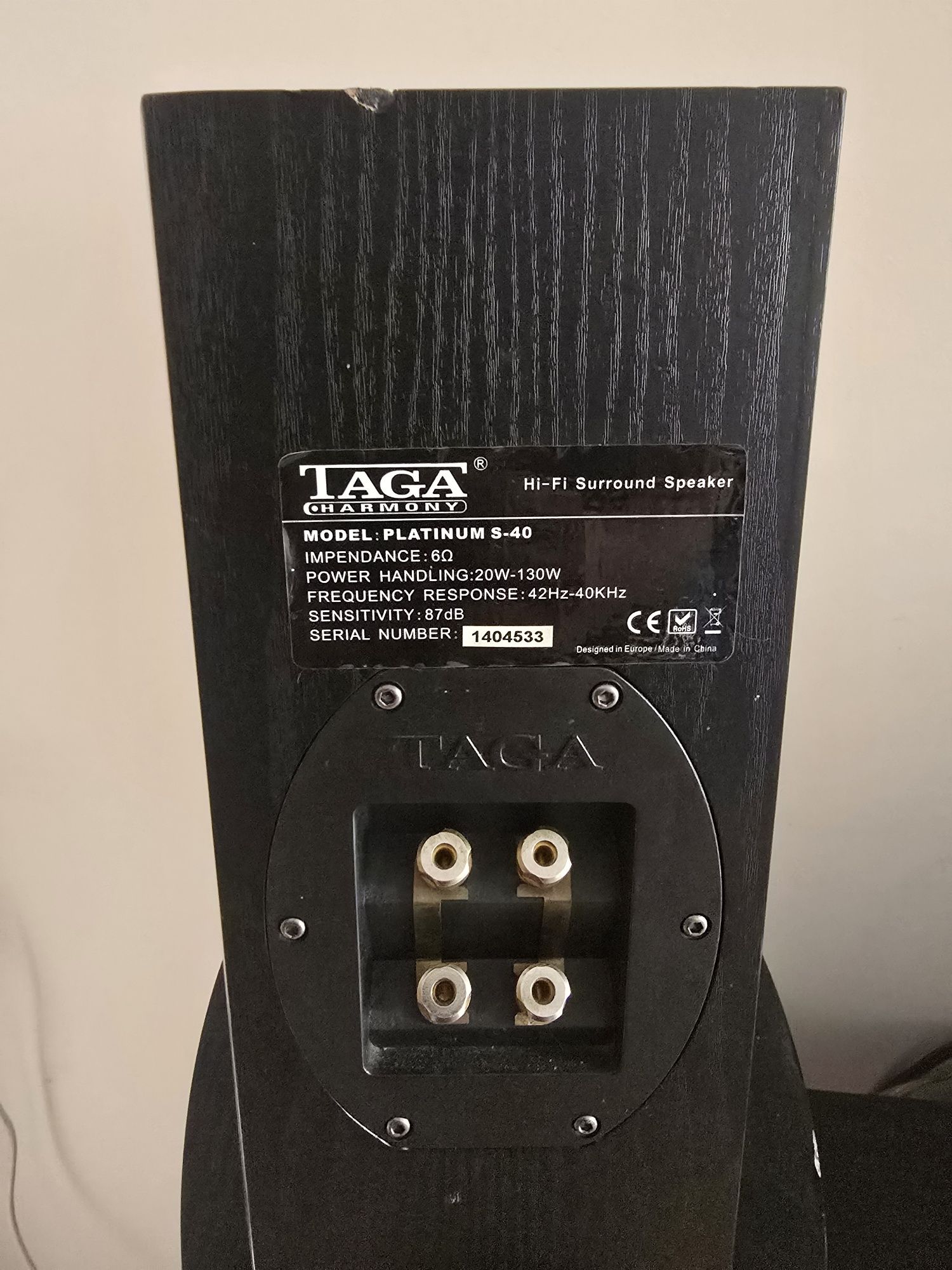 Zestaw głośników Taga Harmony Platinum