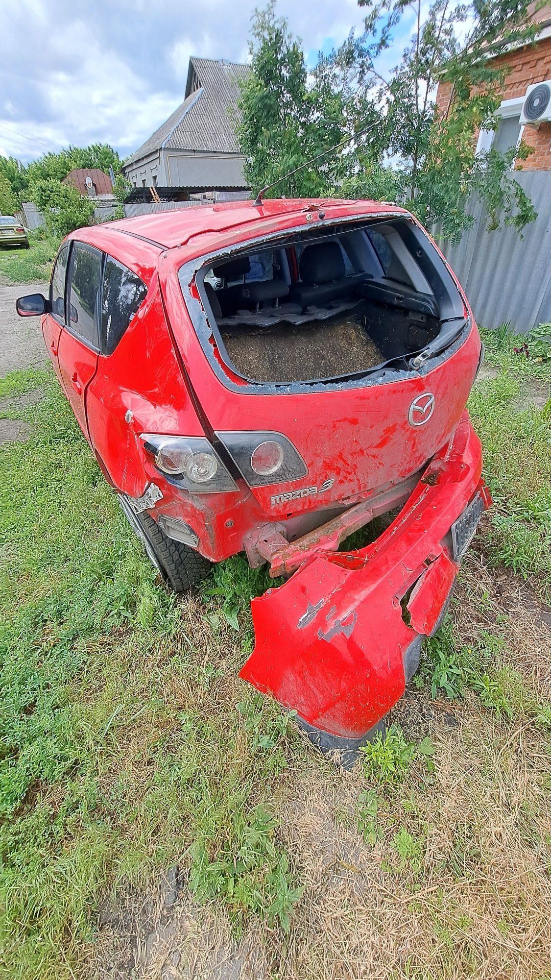 Mazda 3 2007, після ДТП