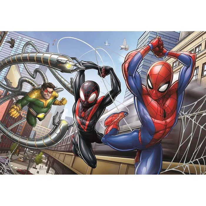 Puzzle Clementoni Spider-Man Miles Morales Super 48,5x33,5cm 104 peças
