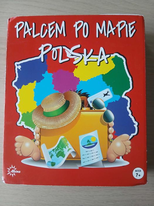 Palcem po mapie Polska gra edukacyjna
