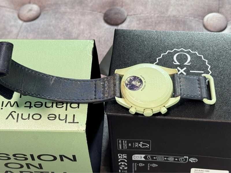 Omega x Swatch Earth SO33G100 - Noworoczna Rewolucja