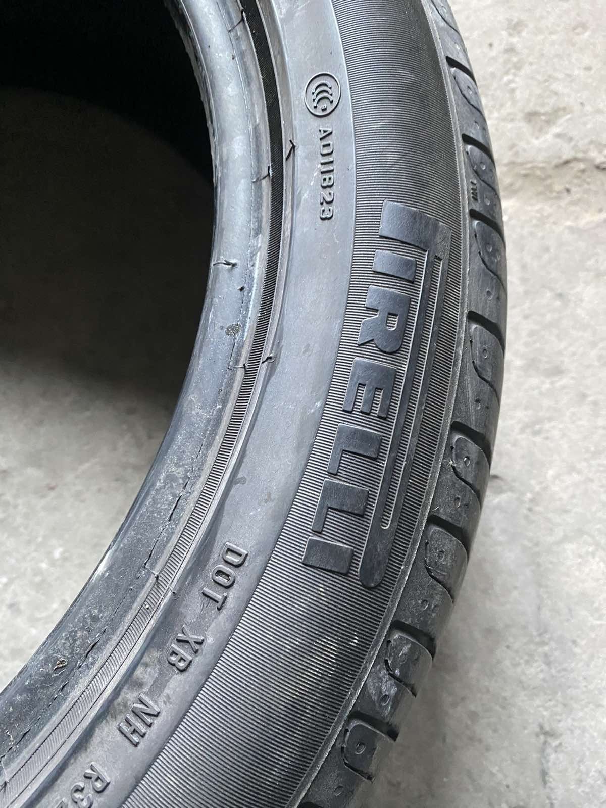 215.50.17 Pirelli 2шт лето БУ склад шины резина из Европы 50 R17