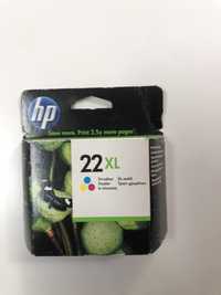 Tinteiro HP 22 XL tricolor original Novo Selad (com validade expirada)