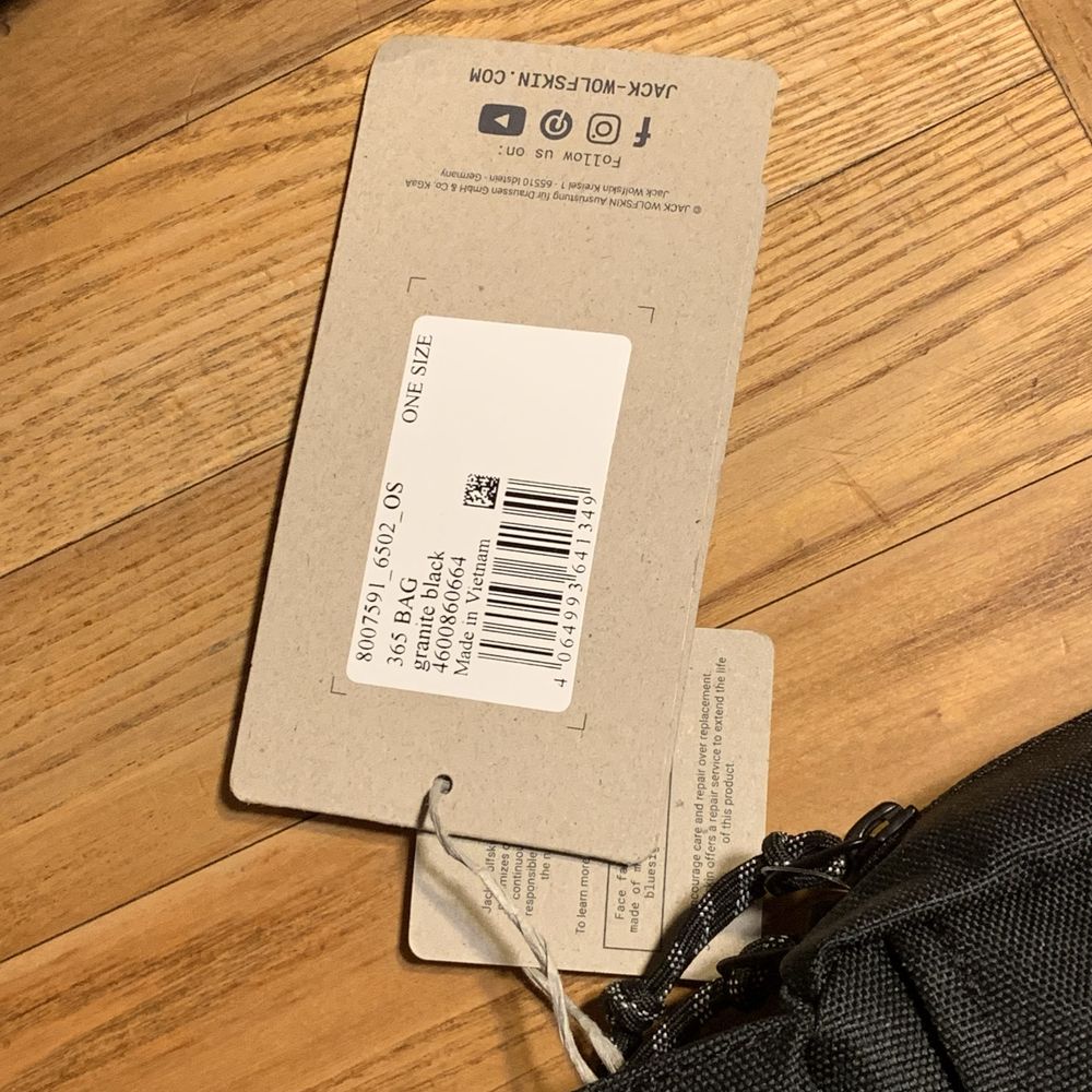 Shoulder bag / messenger JACK WOLFSKIN 365 BAG 3L