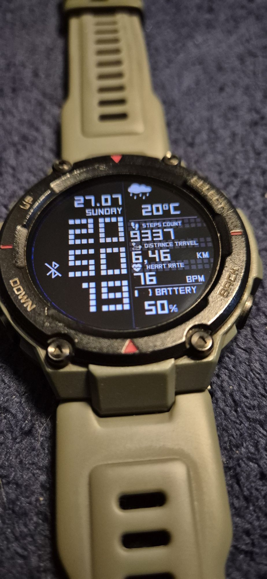 Smartwatch Amazfit t-rex w stanie bdb