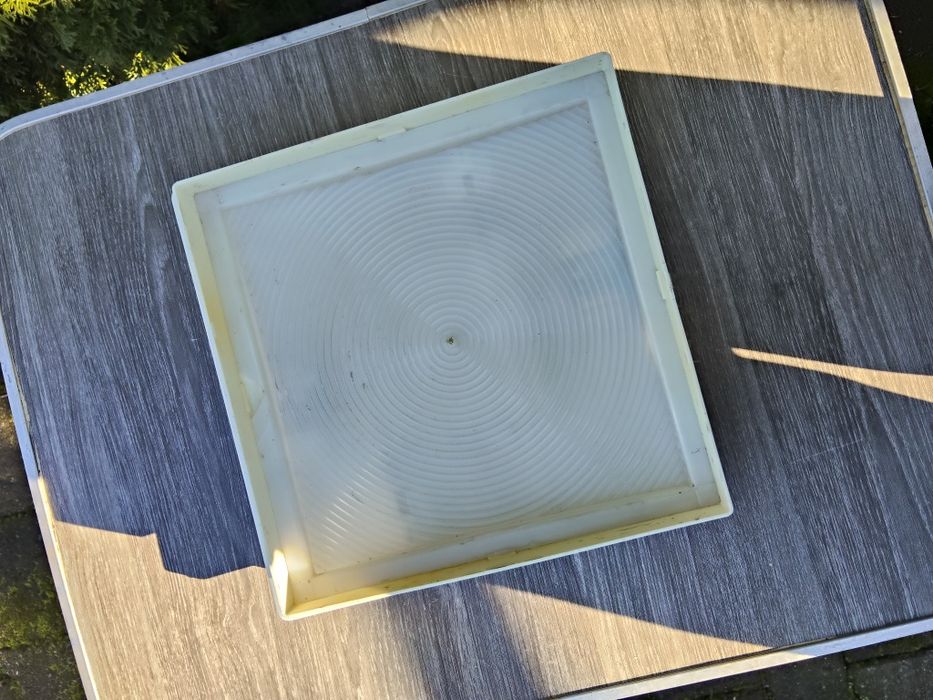 Plafon sufitowy biały