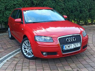 Audi A3 8P_1.9TDI_Sportback_Manual_Alufelgi_Duże radio