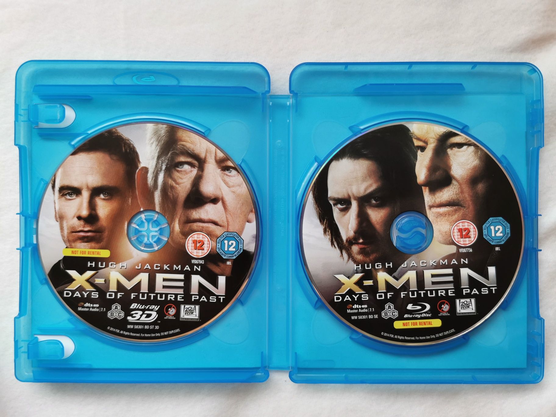 X-Men Days Of Future Past (X-Men Przeszłość Która Nadejdzie Blu-ray 3D