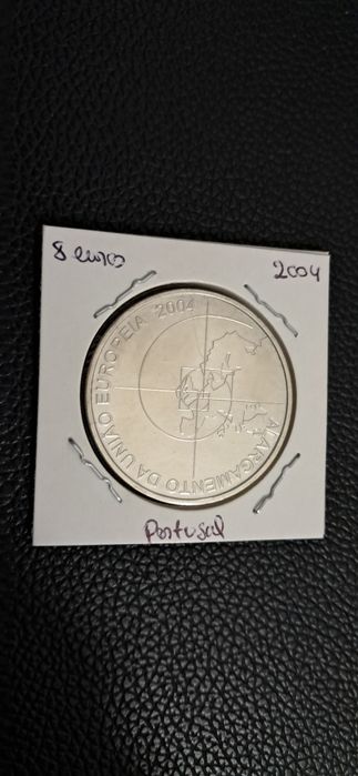 Moeda: 8€, Alargamento da UE (2004, prata)