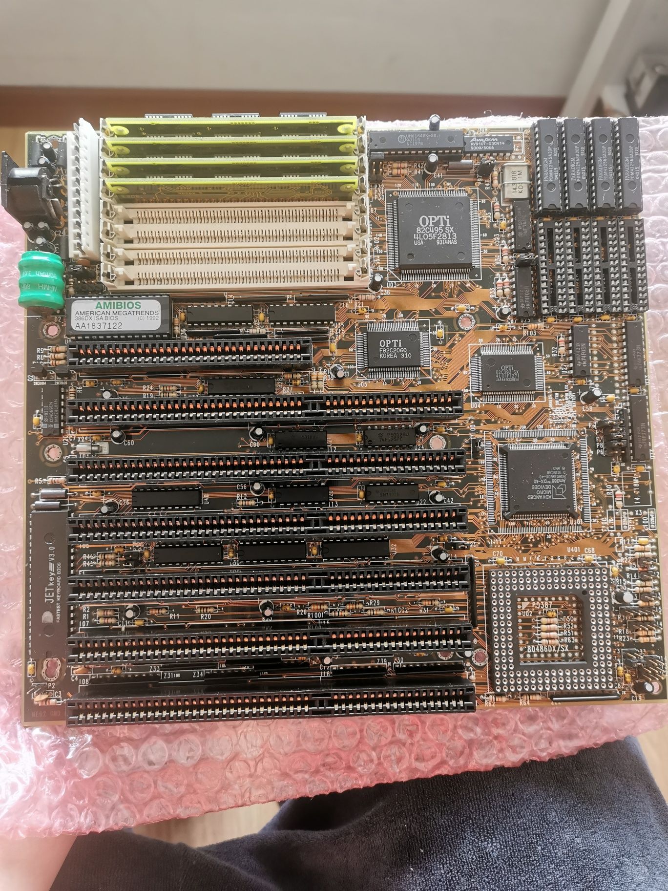 Motherboard 386/486 Auva Computer