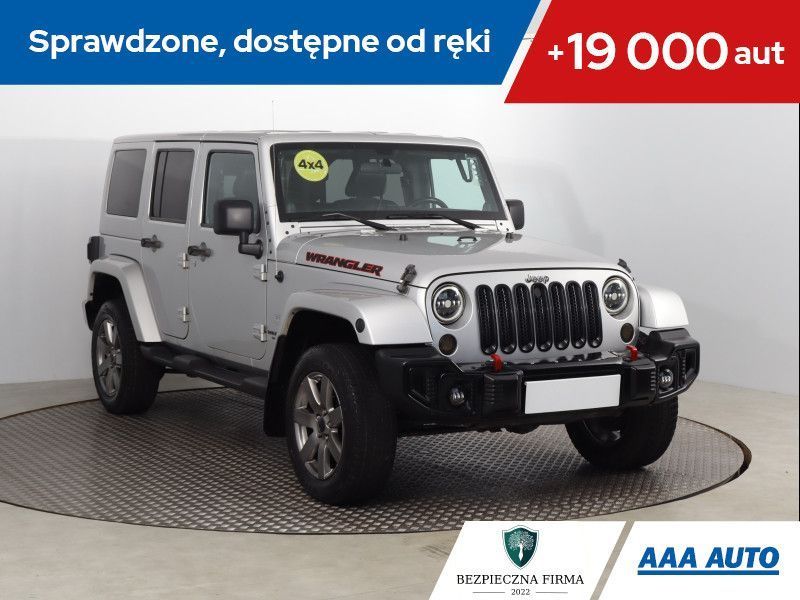 Jeep Wrangler 2.8 CRD, Salon Polska, 200 KM, Automat, Skóra, Klimatronic, Tempomat,