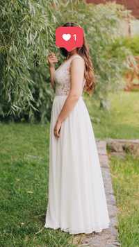 Свадебное платье цвета айвори / ivory. Весільна сукня