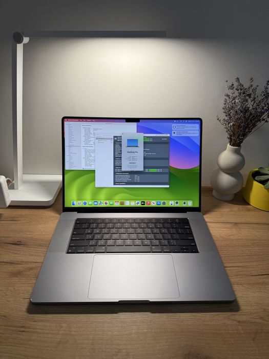 MacBook Pro 16 2021 M1 Pro 32GB RAM 512GB SSD 97%
