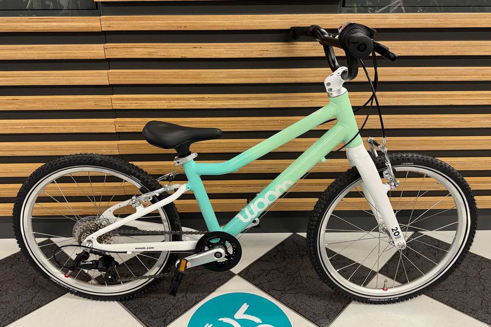 Rower dziecięcy woom 4 GO (20") LIMITOWANA EDYCJA Spearmint Crush