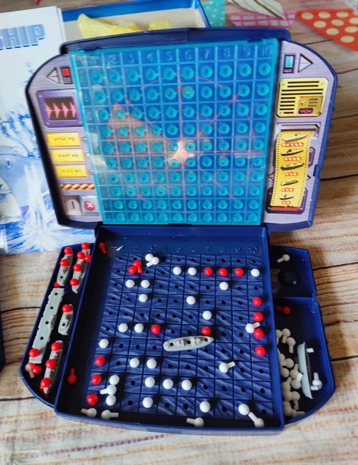 Hasbro MB Games Battleship Gra w statki Vintage