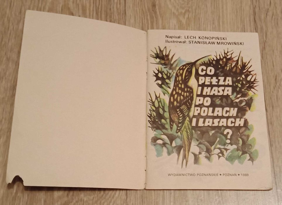 Co pełza i hasa po polach i lasach? Lech Konopiński S. Mrowiński
