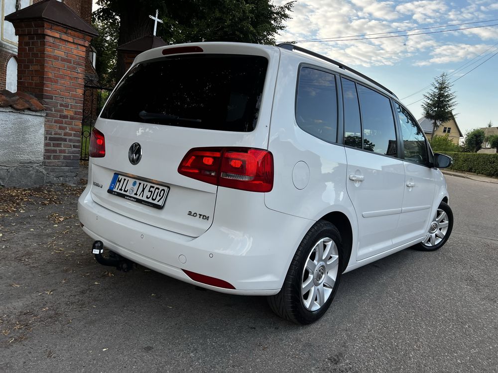 Vw Touran*2.0 Tdi*Led*Bi-xenon*Navi*Webasto*Tylko 199 tys km*Serwis!