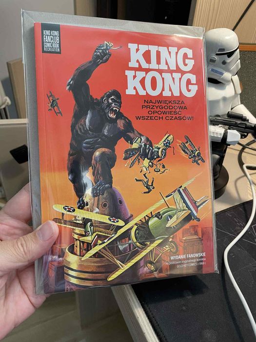 King Kong. Komiks, wydanie fanowskie. Wersja polska. Nowy. Unikat!