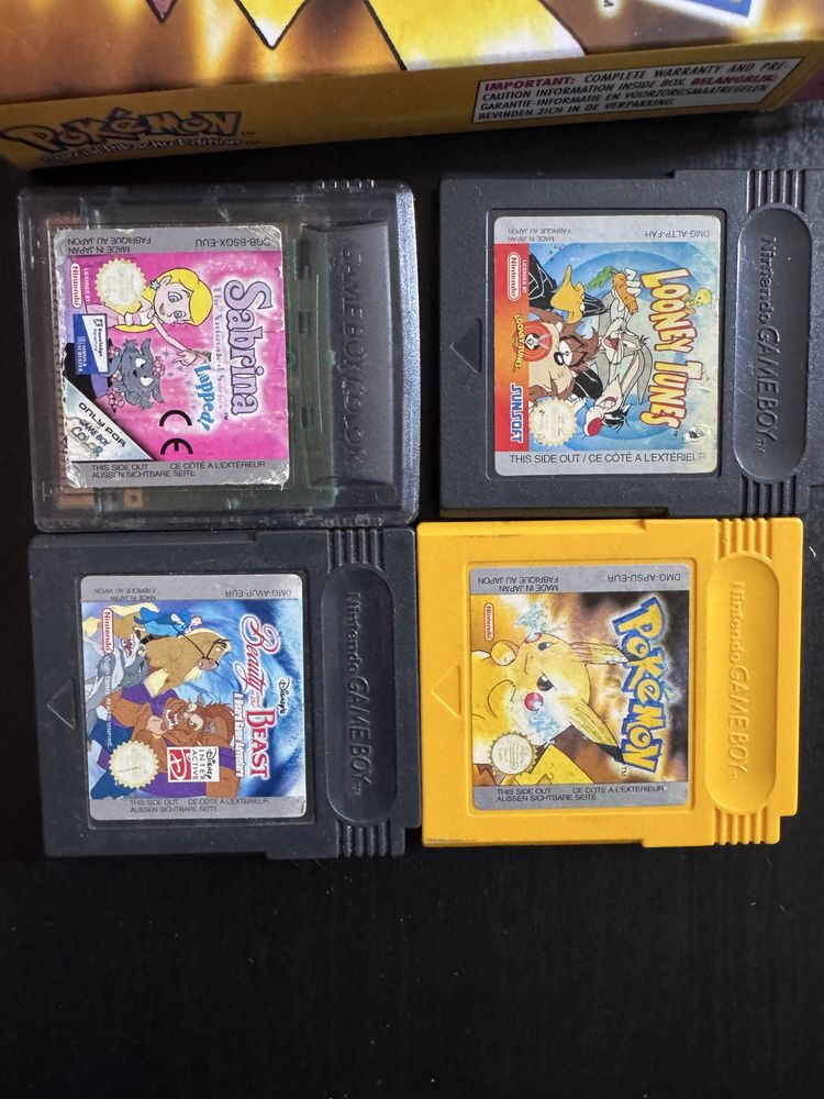 Lote de jogos , pokemon yellow