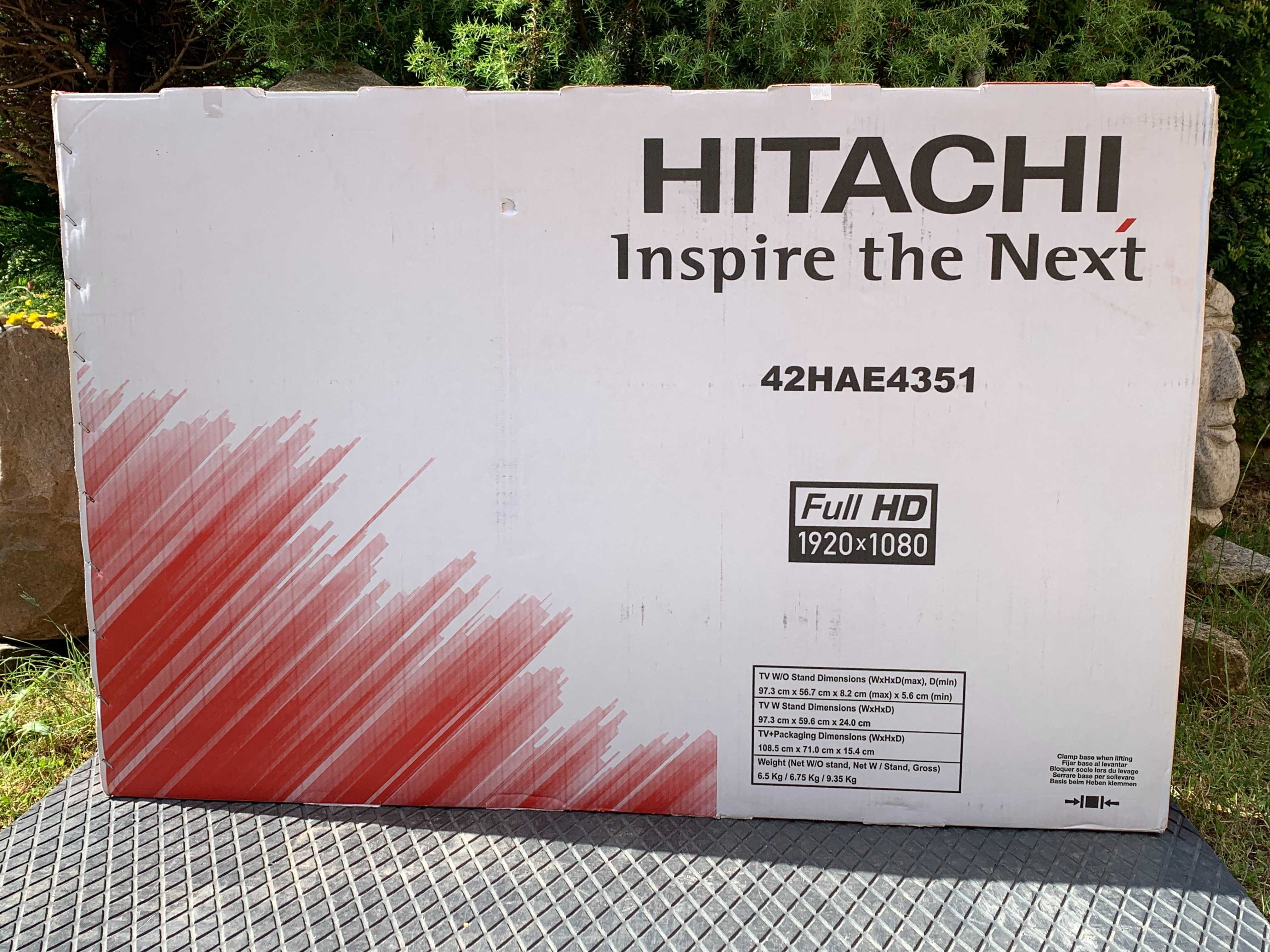 Sprzedam telewizor Hitachi 42HAE4351 – 42 cale, Android TV, Full HD