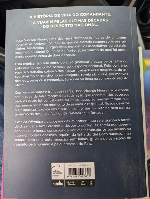 Crónica Olímpica de José Vicente Moura