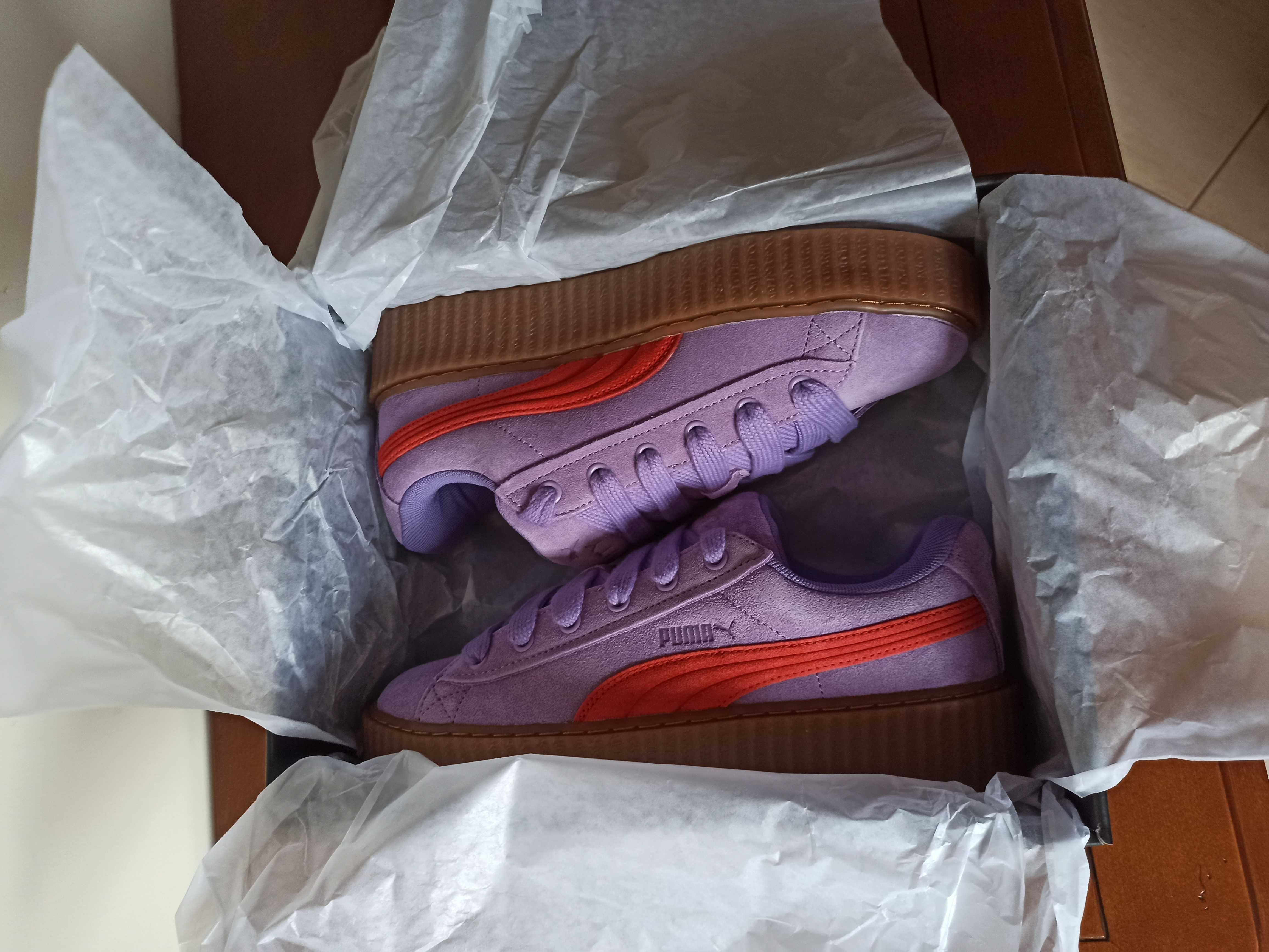 (roz 40,5) Puma Creeper Phatty Rihanna Fenty Lavender Alert 396403,-03