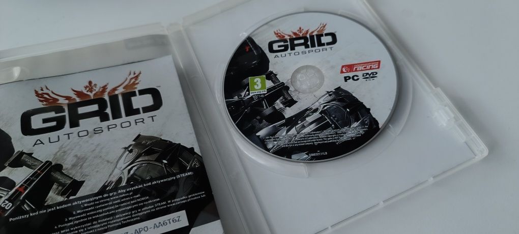 GRID Autosport PC Pudełko