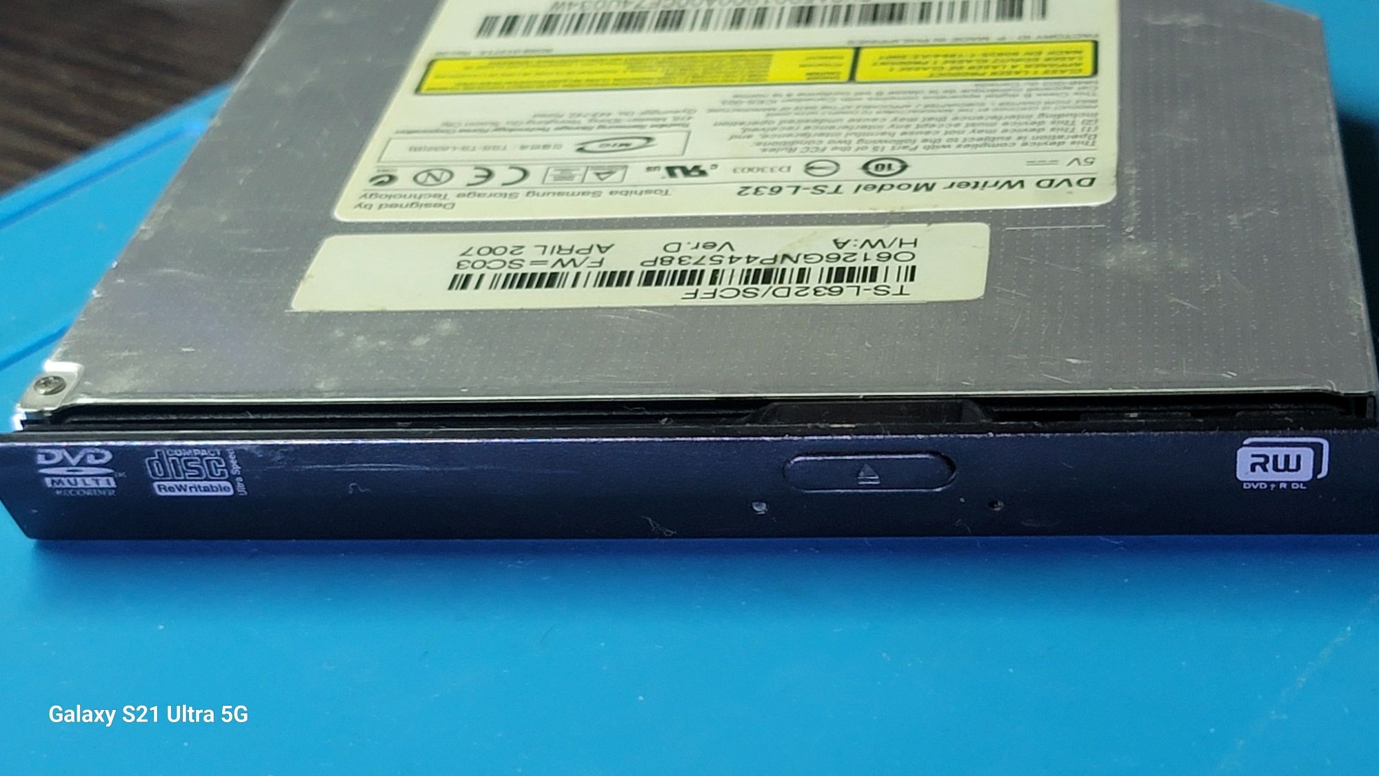 DVDRW TS-L632 для ноутбука Samsung (IDE 12.7mm)