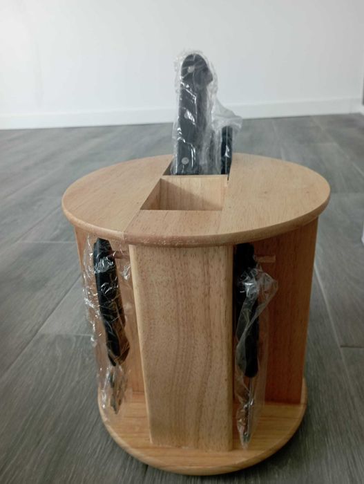 Organizador de especiarias e facas