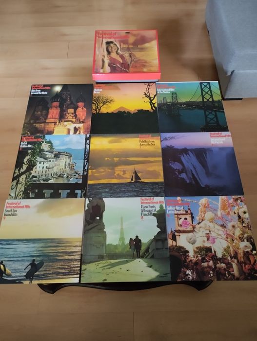Discos de vinil várias coletâneas