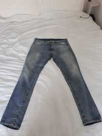 Męskie spodnie jeans Zara Slim fit rozm EU 44
