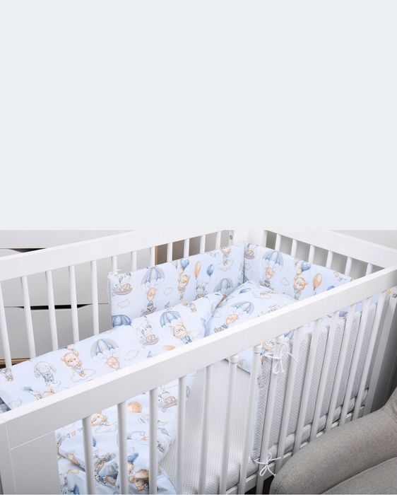 Nowa dziecięca pościel do łóżeczka Latające zwierzęta