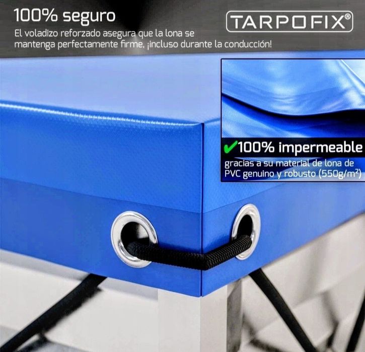 Nowa markowa,oryginalna plandeka na przyczepę Tarpofix. Homologacja.