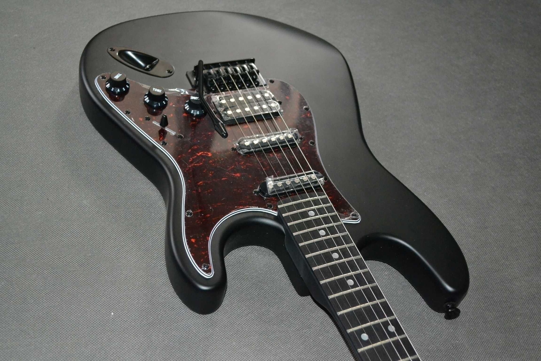HARLEY BENTON ST-20HSS SBK nowa gitara stratocaster ustawiona lutniczo
