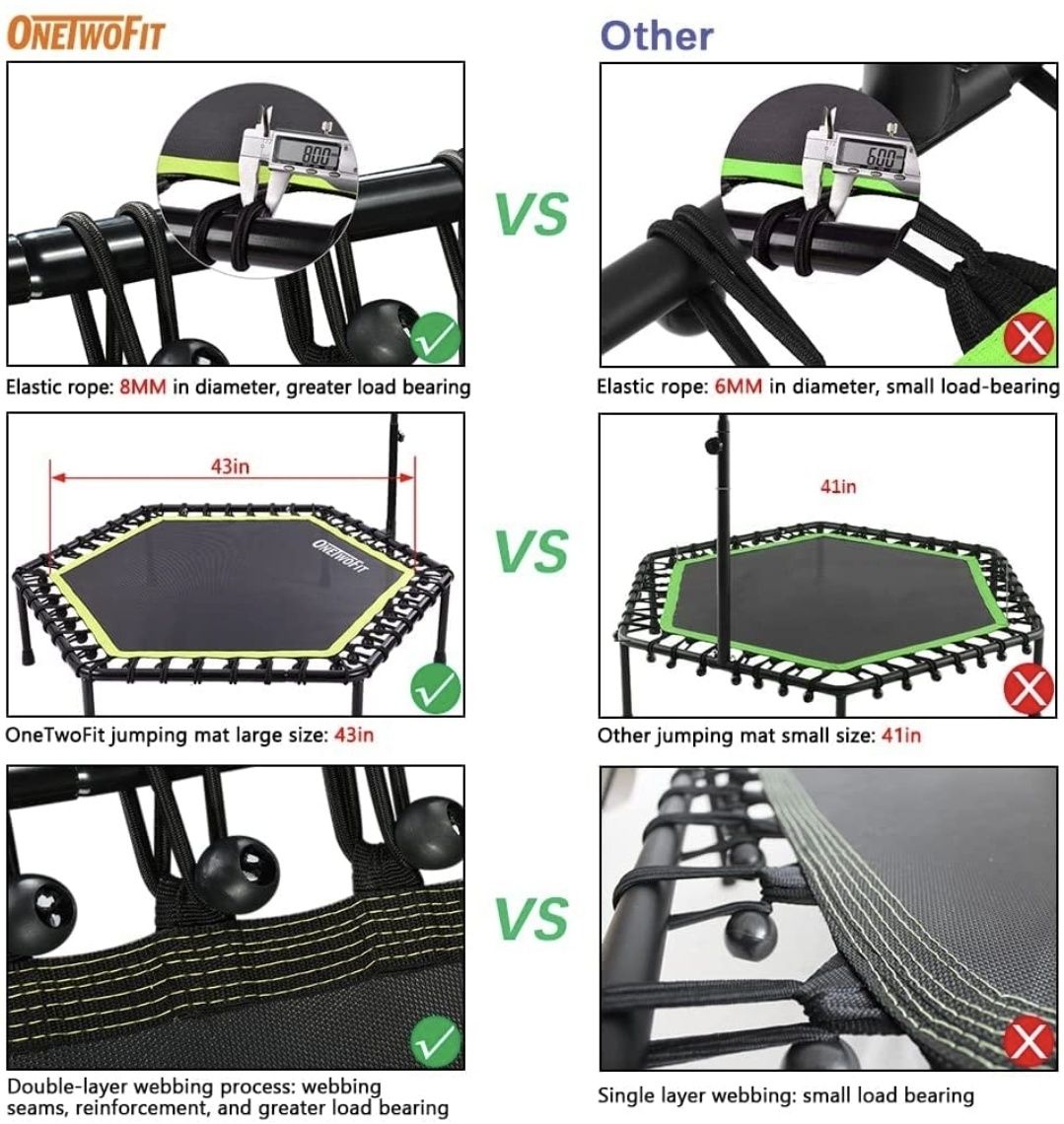 Trampolina, profesjonalna, OnetWofit, nowa