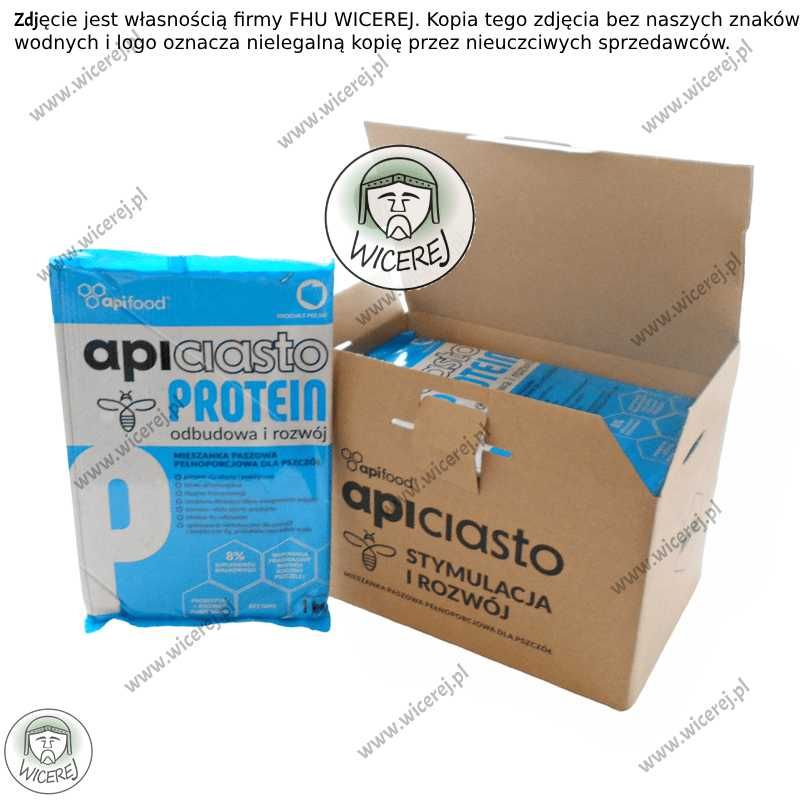 Ciasto Dla Pszczół Apifood Protein  PORCJOWANE 10KG (10x1kg) Fondant