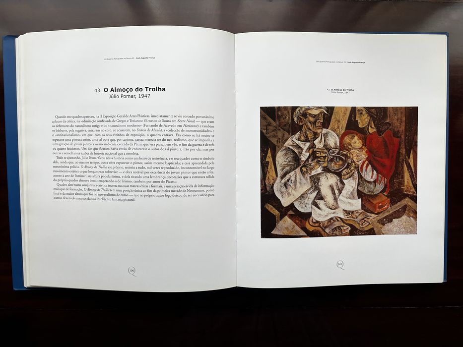 100 Quadros Portugueses no Século XX - José Augusto França