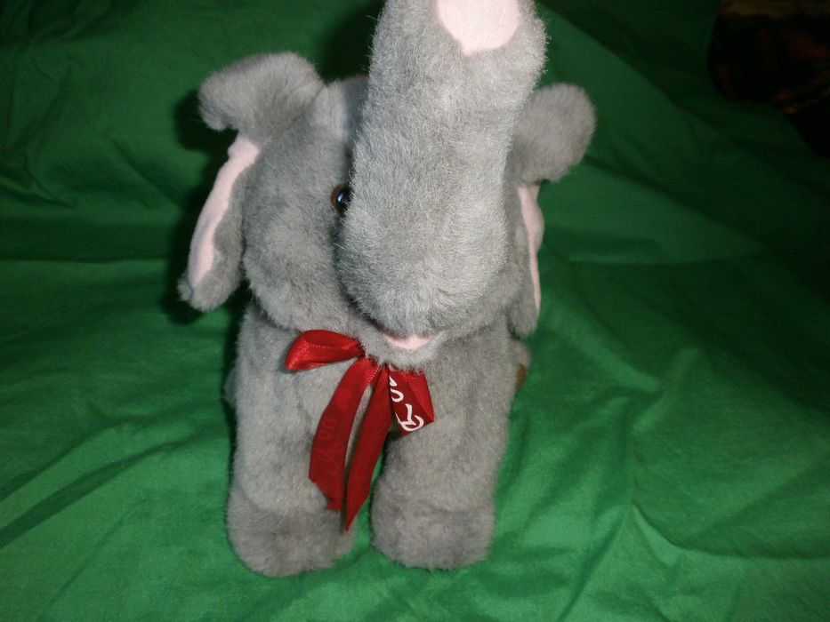 Мягкая игрушка подарок "поющий слон" с днем рожденья