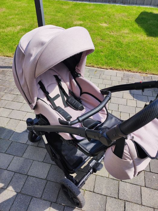 Wózek Milu Atteso - pudrowy róż